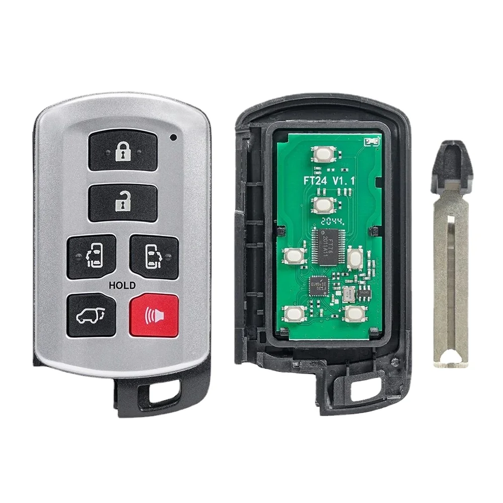 

For 2011-2020 Toyota Sienna Van Keyless Entry Smart Prox Remote Key Fob HYQ14ADR 314.3Mhz 6 Buttons Smart Remote Car Key