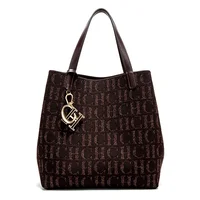 CH Women's Handbag Large Capacity Women's Simple Daily Commute Versatile Solid Color Letter Printed Design Shoulder Bag