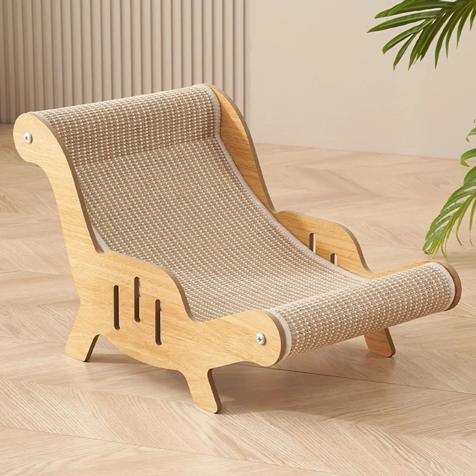 Sisal Cat Chair Sturdy Pet Furniture Cat Scratcher Cat Lounger Cat Sofa Cats Scratcher Chaise for Kitten Pet Indoor Cats Kitty