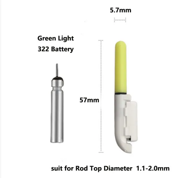 Bâton Lumineux LED Pour Pêche De Nuit - VKTECH (Orange, étanche, Lot De 1)