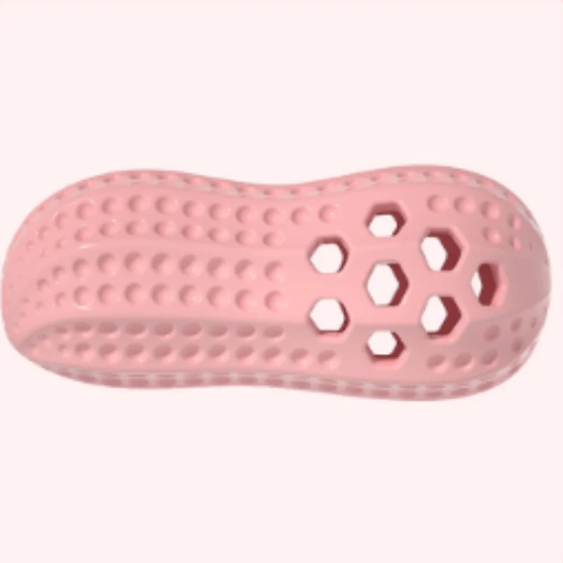 Juguete masticable para perros forma cacahuete tpr resistente_voghion.com