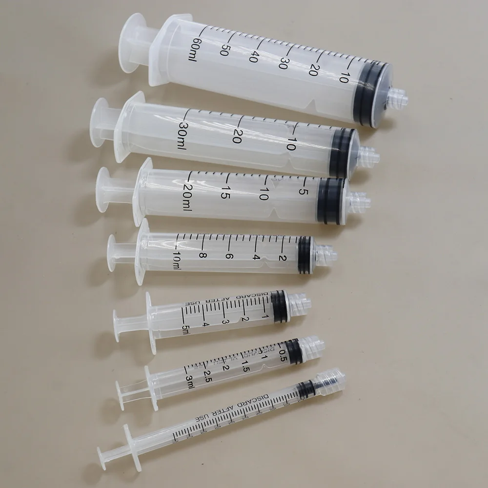 Syringe Glue Tool 1cc 2cc 5cc 10cc 20ml 30cc 60cc Luer Lock Syringe Screw Storage Crimp Industrial Dispensing Glue Tool