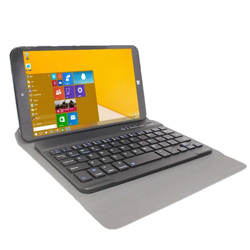 Hot Sales 2-IN-1 64bit 8 INCH 4GB RAM 64GB ROM Mini Tablet PC Windows 10 X5-Z8300 1280x800 Pixel Gift OTG Adapter 2