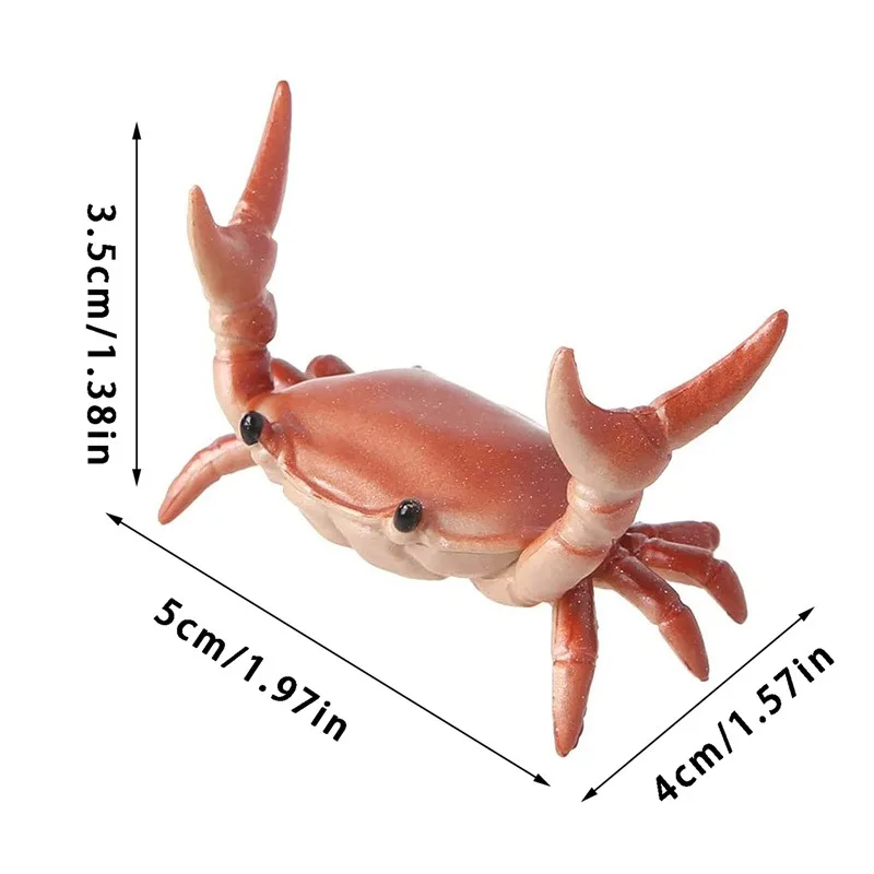 Funny Crab Desktop Pen Holder Creative Cute Crab Pen Holder Weightlifting Crabs Penholder Bracket Storage Rack Stationery