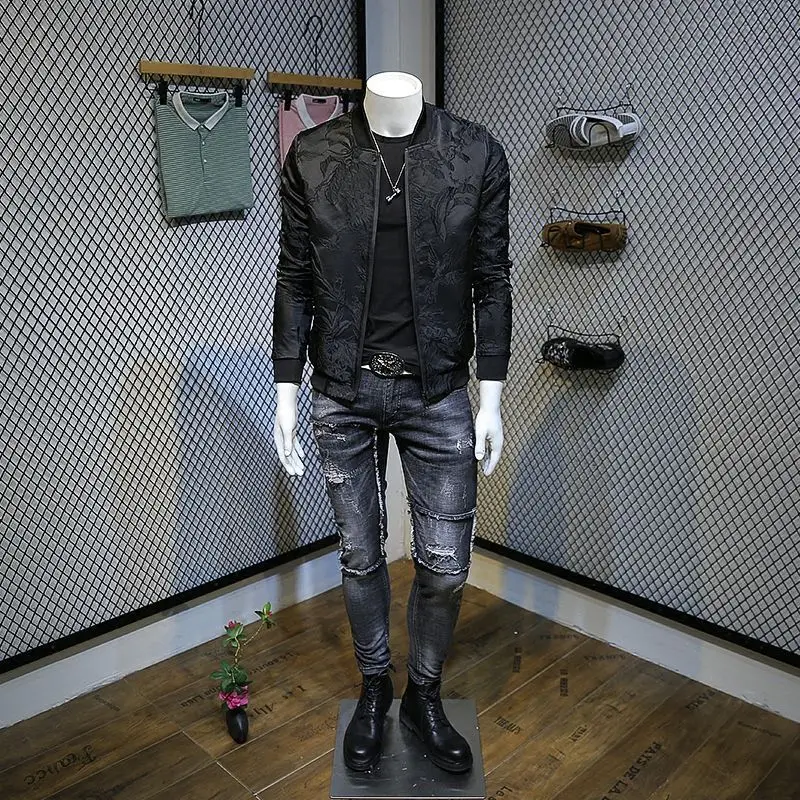 Рисунок 5 - Мужская винтажная куртка-бомбер