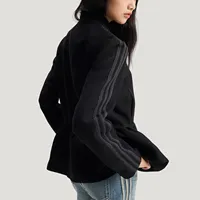 Adidas Originals 2026new Veste tricotée pour femme, décontractée, ample, douce, chaude, streetwear, manteau d'extérieur KR5068 2