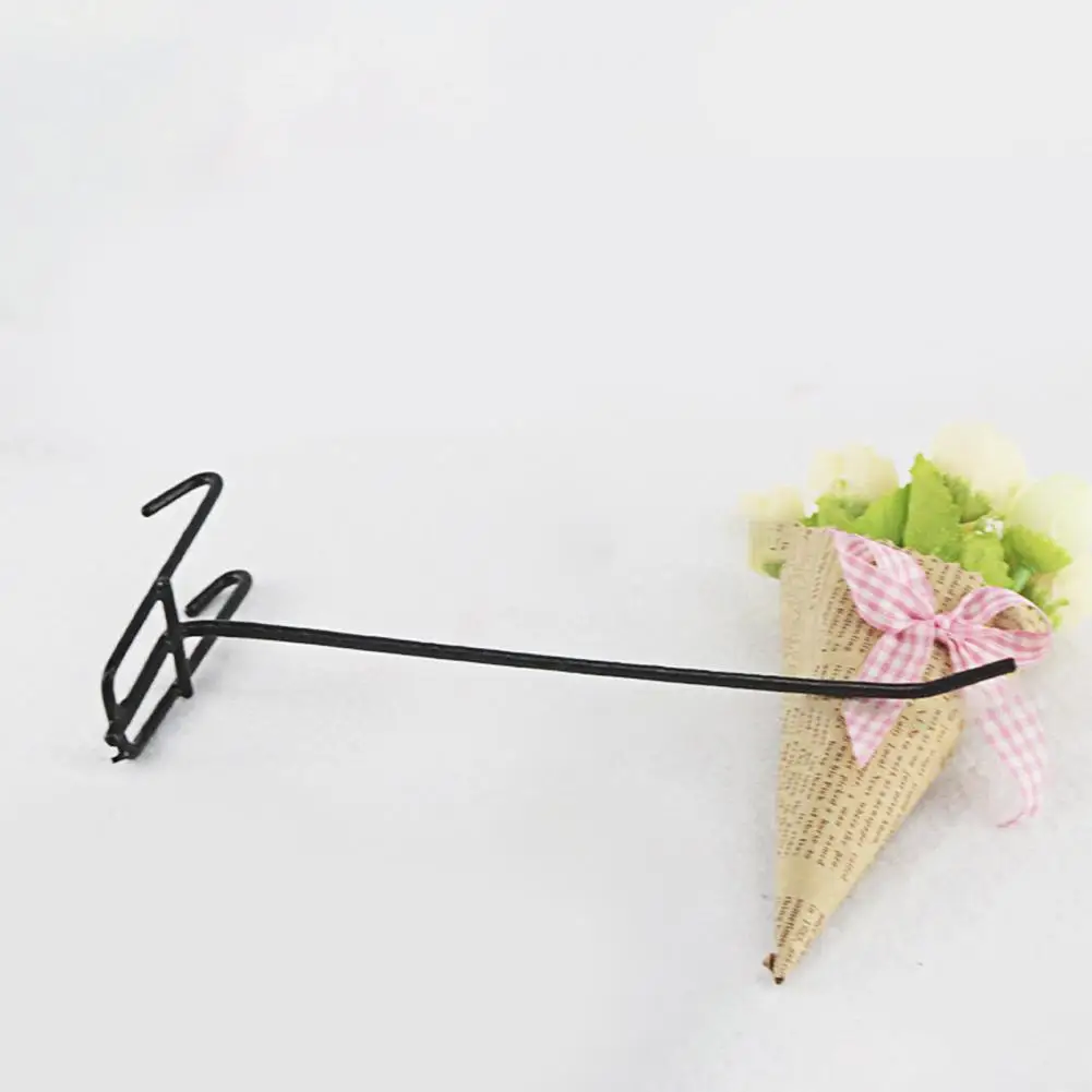 10Pcs Metal Mesh Panel Hangers Reusable Supermarket Hanger Universal Retail Shop Mesh Panel Hooks Coat Bag Hanger Hook Wall Hook 3