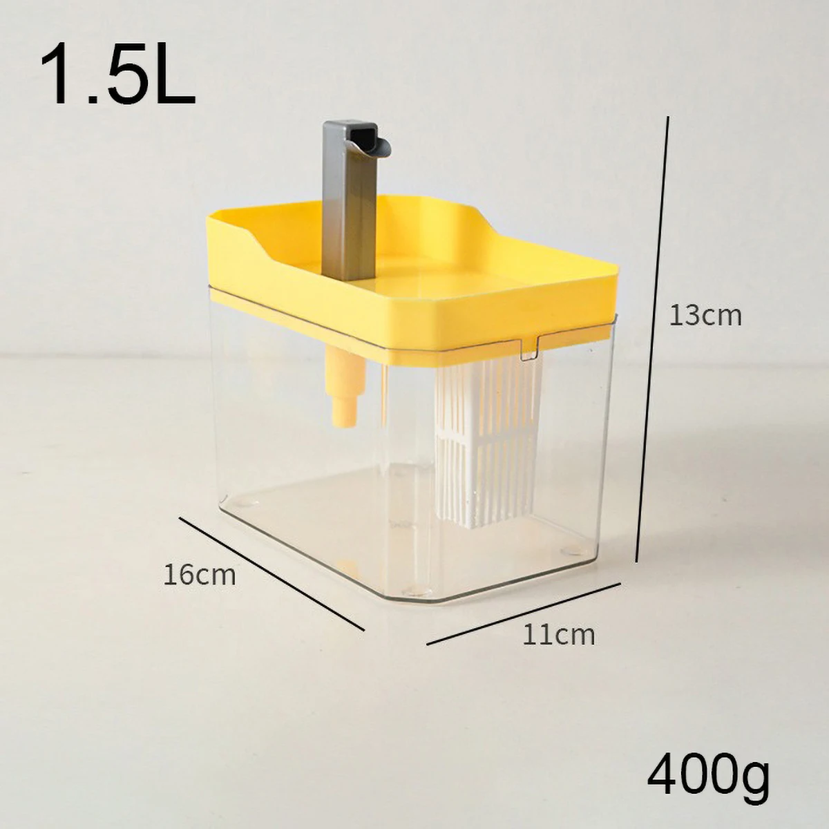 2025 Professional Dog Automatic Water Feeder Simple Practical Design 1.5L Large Capacity with Hair Filtering System 4
