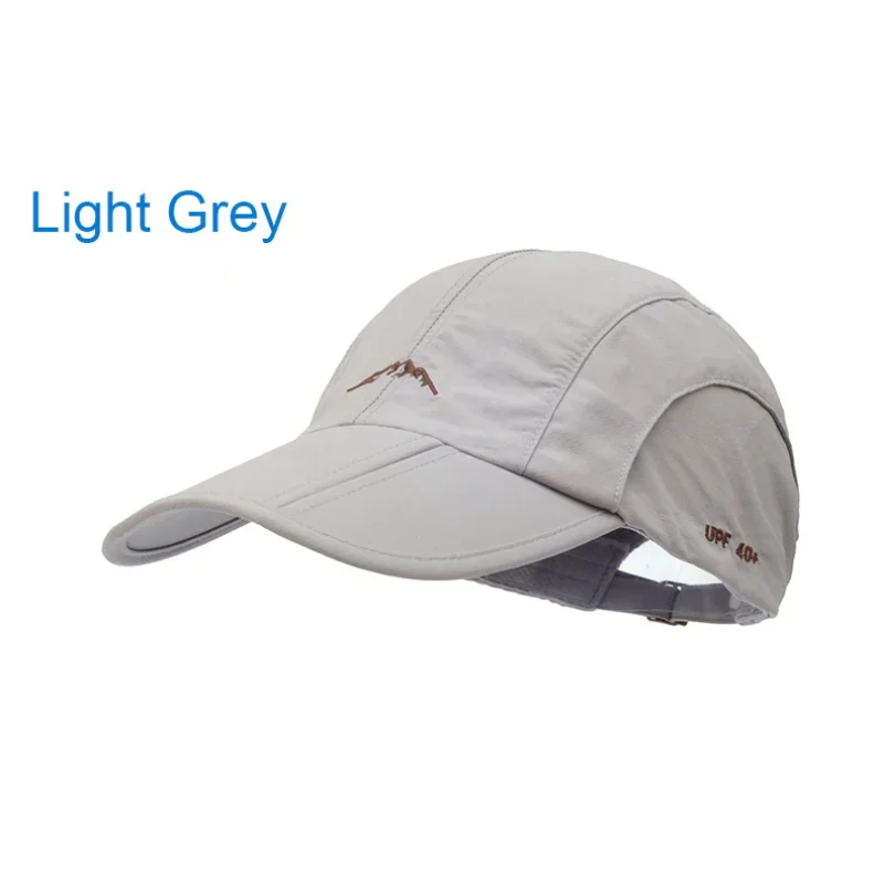 Spring Summer Outdoor Sport Baseball Cap Quick Drying Unisex Waterproof Breathable Foldable Cycling Sun Protection Baseball Cap