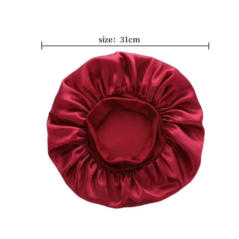 Hair Care Cap High Elasticity Wrapped Headscarf Beauty Shower Female Nursing Satin Sleeping
