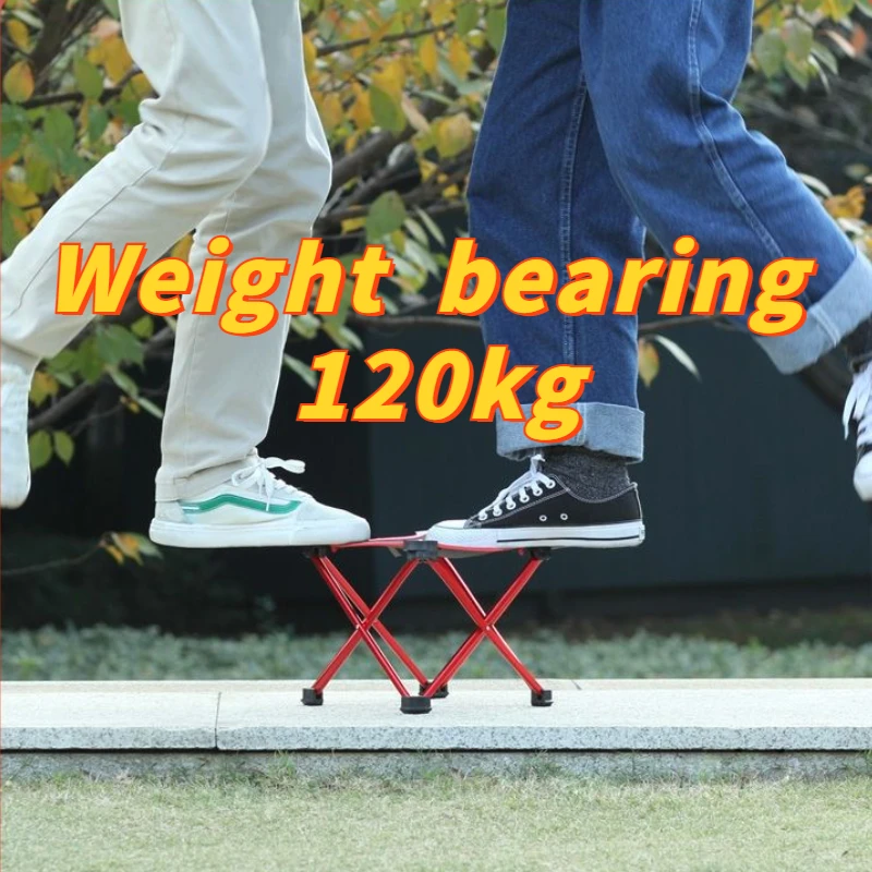 Outdoor Folding Chair Foldable Stool Hiking Camping Fishing Picnic Portable Stable Light Lightweight Camping Chair folding stool folding chair