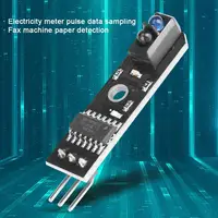 TCRT5000 Infrared Line Tracking Sensor Module, IR Reflectance Sensor for Smart Cars, Arduino Robots, Black White Line Detection 4