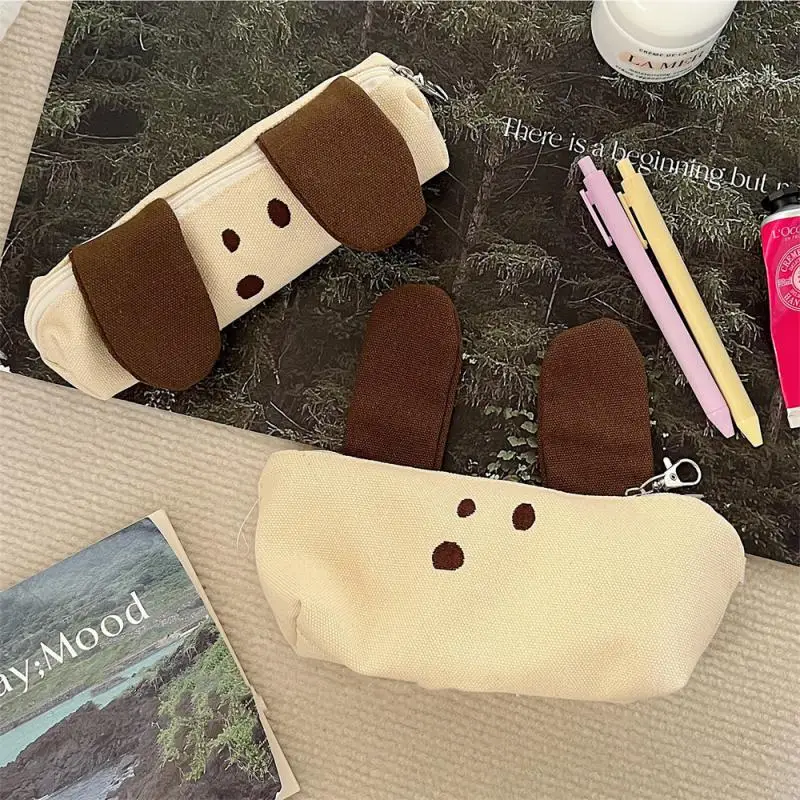 

Pencil Bag Multifunctional Primary And Secondary School Students Cute Home Storage Stationery Storage Bag Canvas