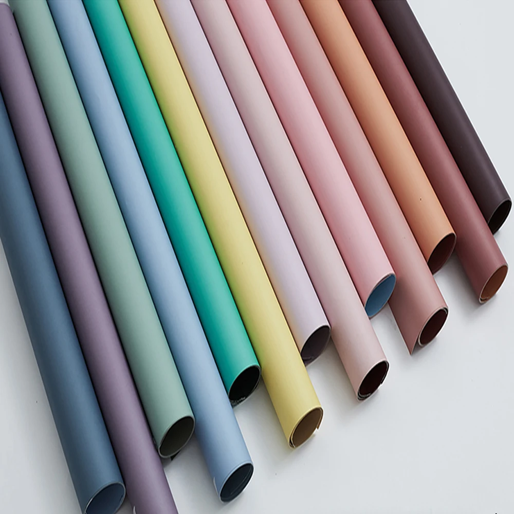 57X87 Pure Color PVC Coating Double Sides Waterproof Photography Background Photo Backdrop For Photo Stuio Food Jewelry Mini Items
