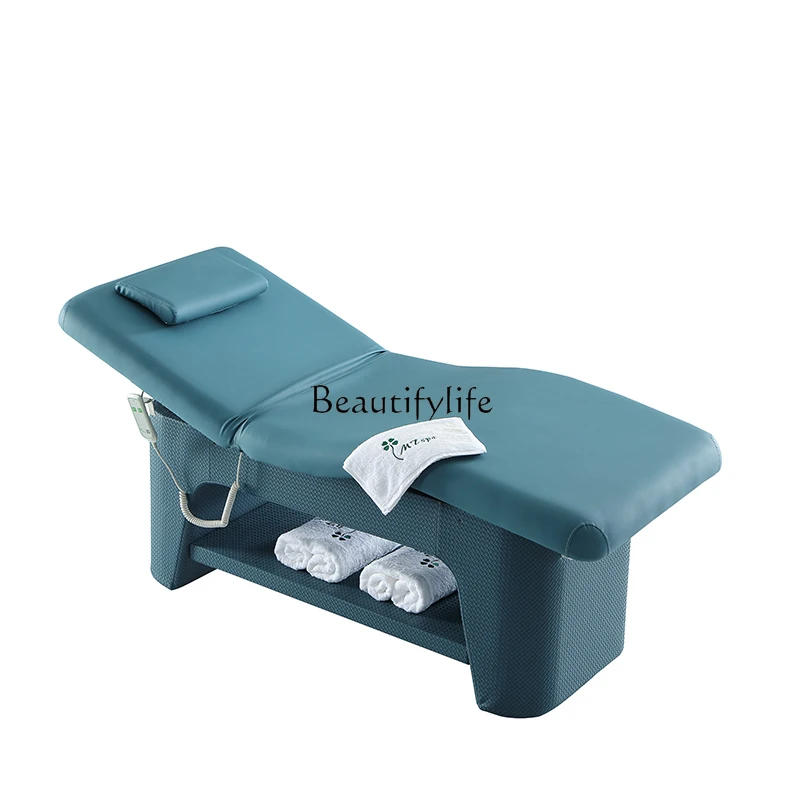 Electric Beauty Bed Solid Wood High-Grade Massage Massage Bed