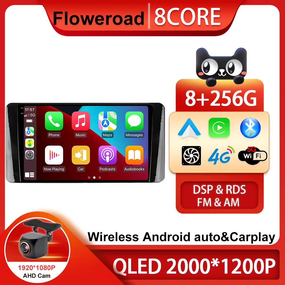 

Автомагнитола для Volkswagen Polo Mk6 VI 6 2020 - 2022 Android 13, мультимедийный плеер, навигация GPS Carplay 4G WIFI, головное устройство No 2Din