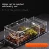 Acrylic Transparent Reptile Terrarium Breeding Box Turtle Cage Nano Arboreal Tarantula Enclosure Dearded Dragon Reptiles Habitat 4