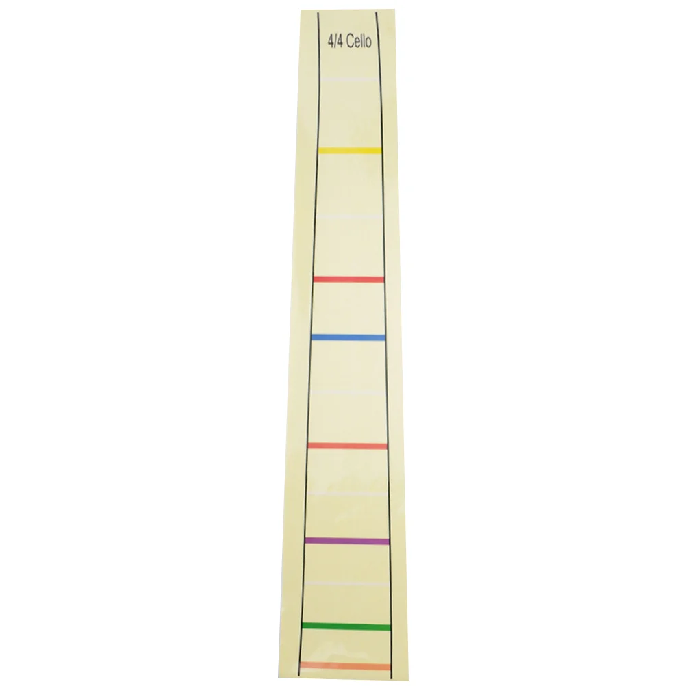 

Cello Finger Position Marker Fingerboard Label Sticker Practical Phonetic Symbols