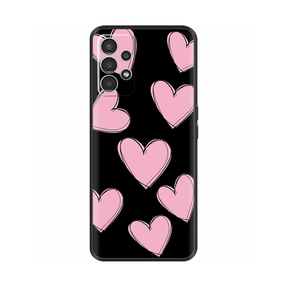 Black Shockproof Silicone Phone Case - Soft Protective Back Cover