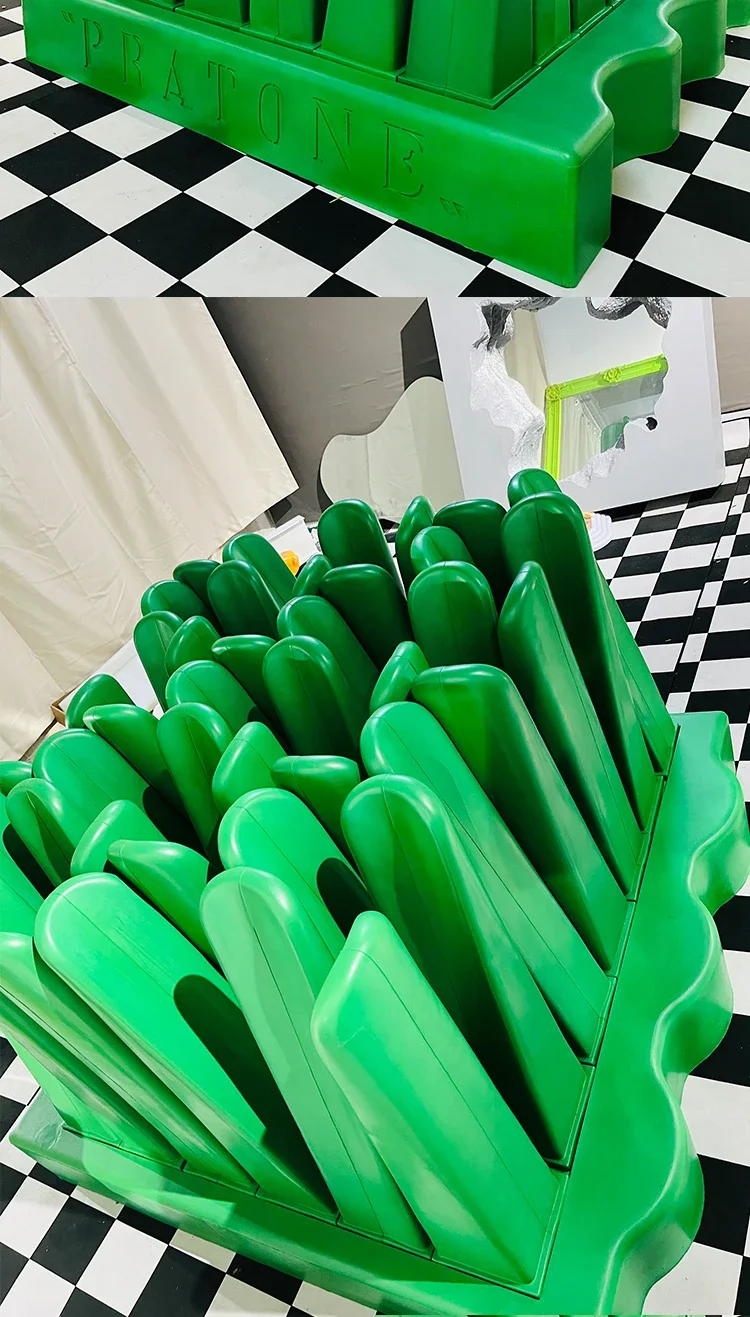 Italian Internet celebrity grass recliner creative leisure sofa Pratone