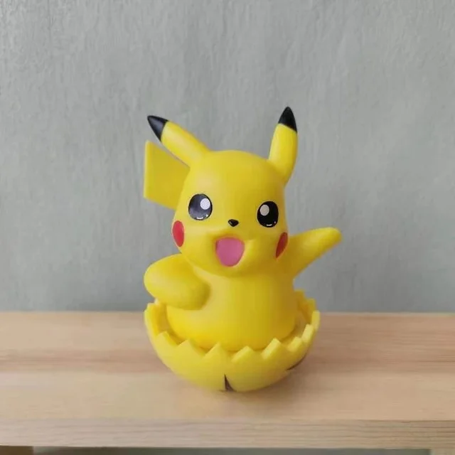 Gobelet Pokemon Pikachu jusqu'à canard Gengar, 4 pièces, figurines Anime,  modèle de jouet, ornements de voiture créatifs, décoration de gâteau,  cadeau de collection - AliExpress