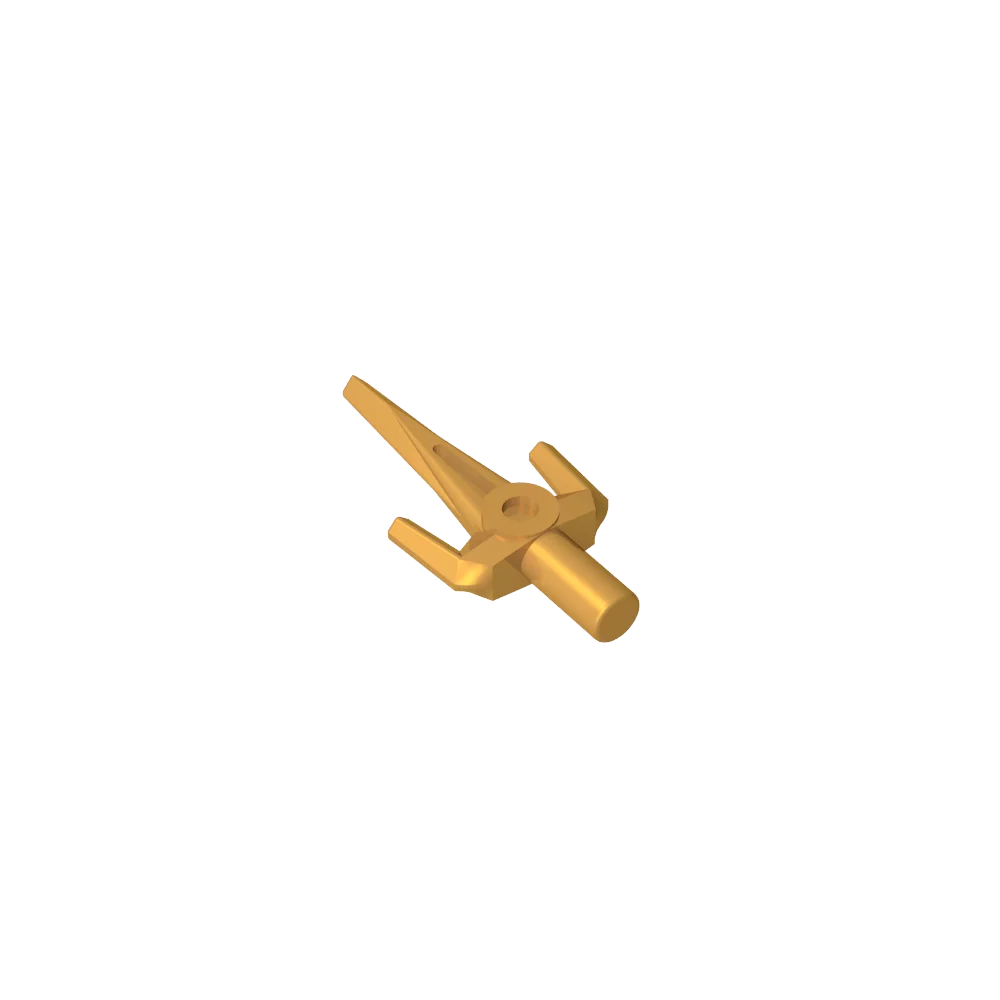 

Gobricks GDS-20881 Weapon Sai compatible with lego 98139 Assembles Building Blocks children's toys