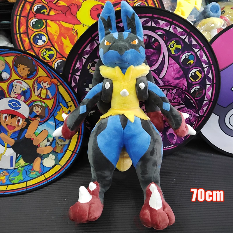 Figurine Pokémon Anime Aura Guerrier Lucario 13 Cm  5 Pvc Statue