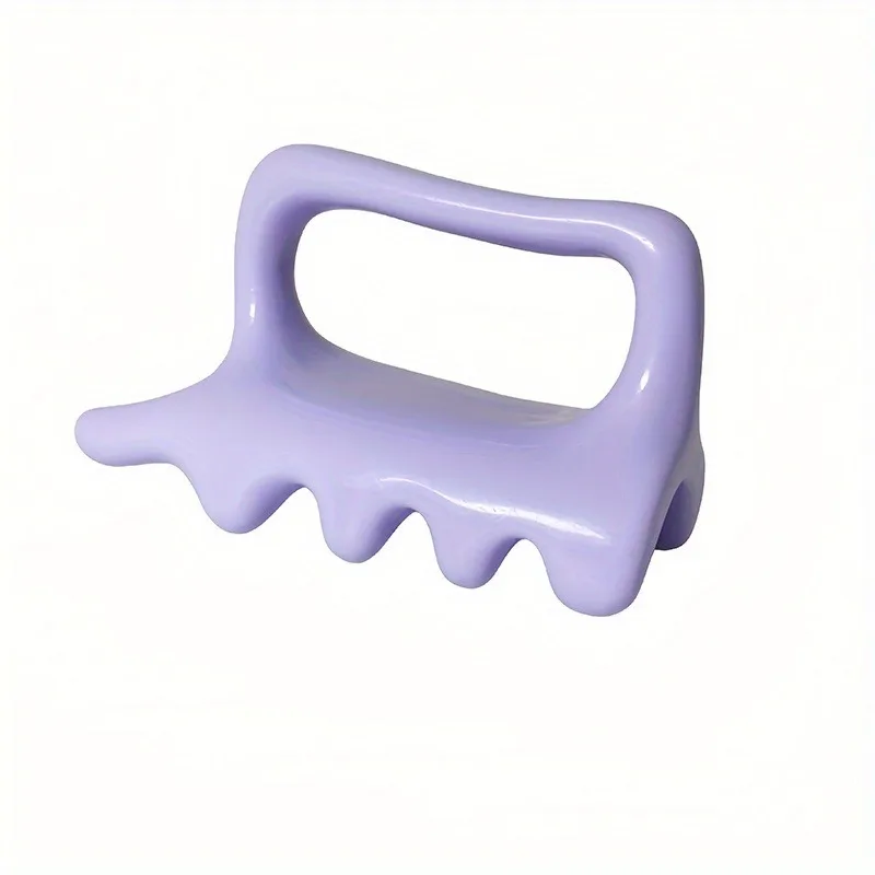 Handheld Face and Body Massager, Neck Shoulder Back Resin Massager, Guasha Tool, Relief Relax Body Massager - Mother's Day Gift