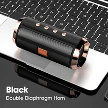 

Wireless Speaker Waterproof Outdoor Portable Bluetooth-compatible Bass Column Computer Sound Box Radio USB Home Theater Speaker