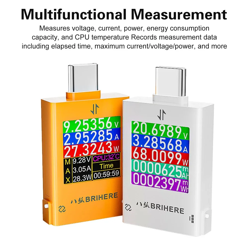 Color Screen USB Power Tester for Fast Charging Devices