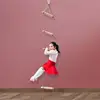 Kids Fitness Toy Wooden Rope Ladder Multi Rungs Climbing Game Toy Outdoor Training Activity Safe Sports Rope Swing Swivel Rotary 2