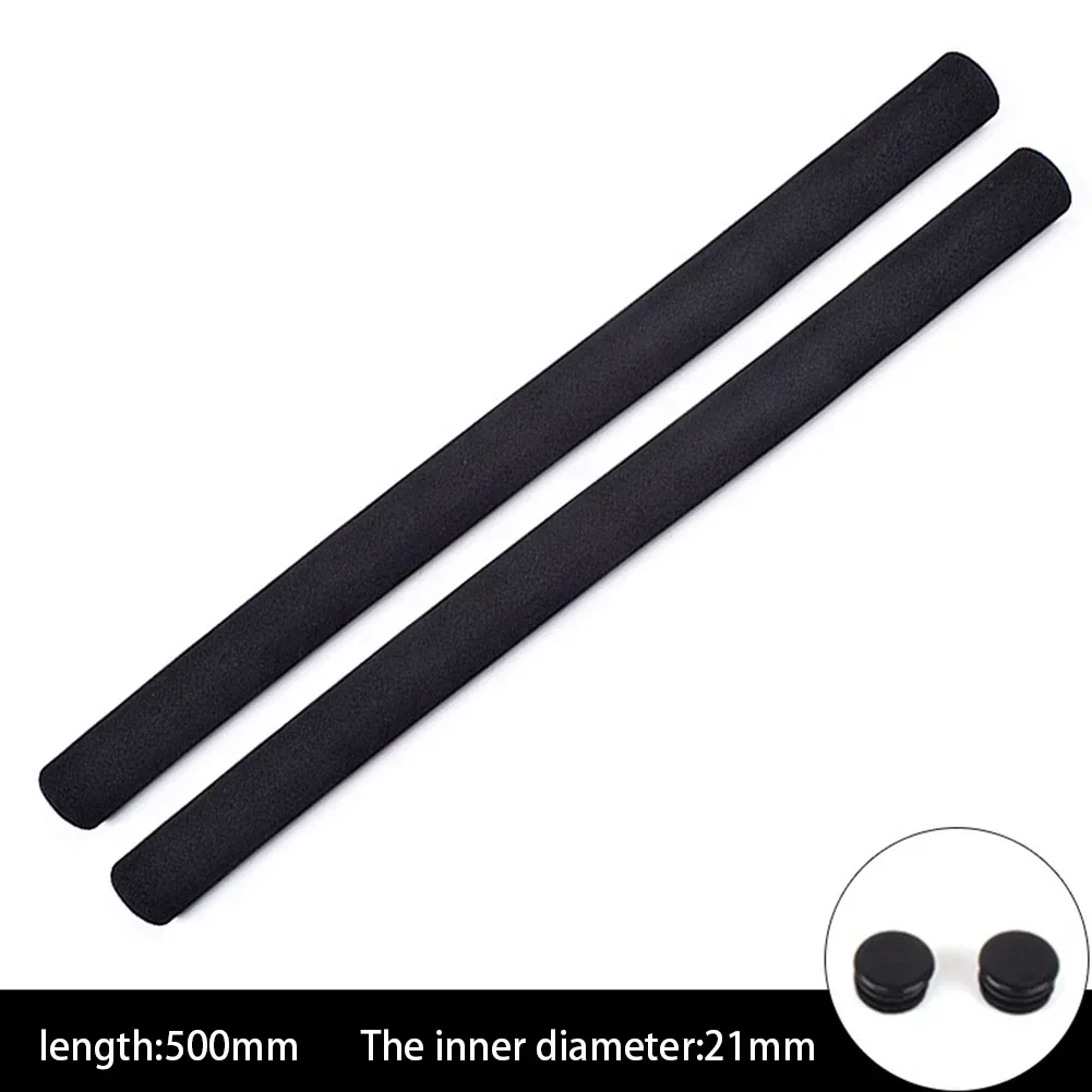 2 PCS Bicycle Handlebar Grips Cover 130/150/195/350/500mm Sponge anti-slip Handle Bar Grips Kits Bike MTB Handlebar Tube parts bicycle handlebar grips bike handlebar grips bike handle grips