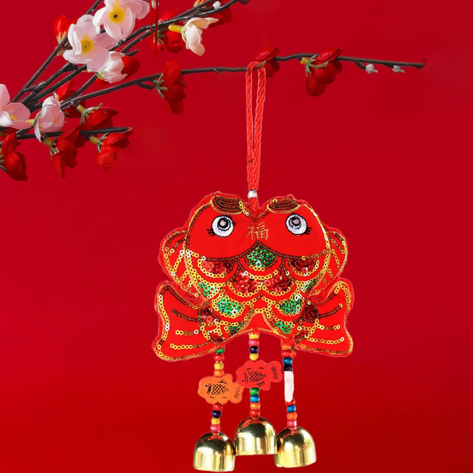 

Chinese New Year Hanging Decoration Lunar Year Spring Festival Decor for Window Office Celebration Party Supplies Living Room