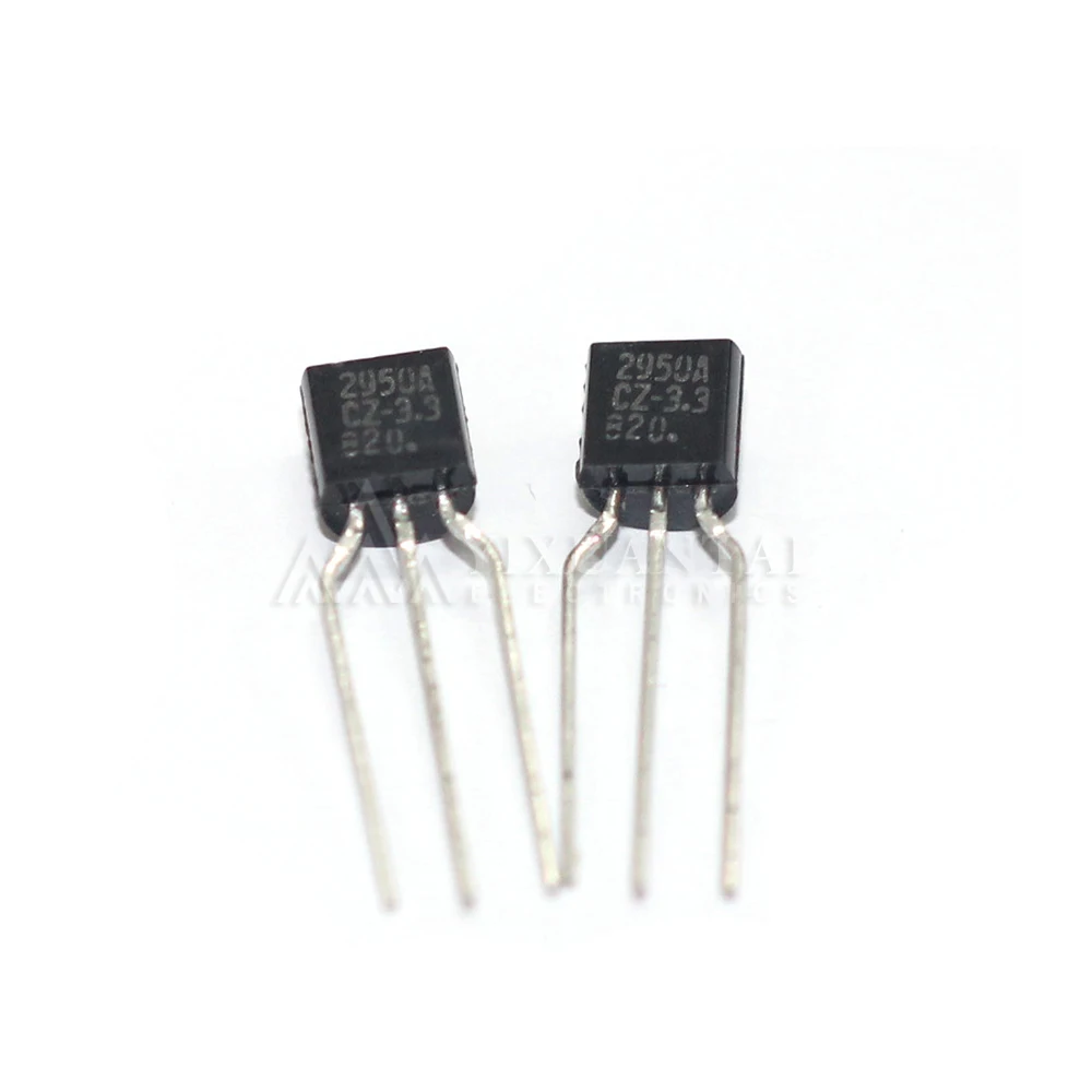 10pcs/Lot New 2950ACZ-3.3 LP2950ACZ-3.3 LP2950-3.3 LP2950 2950A TO-92