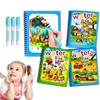 Children Learning  Education Toy Magic Water Book with Pen Baby Montessori Toys Drawing Coloring Books for Kids 2 to 4 Years Old 1