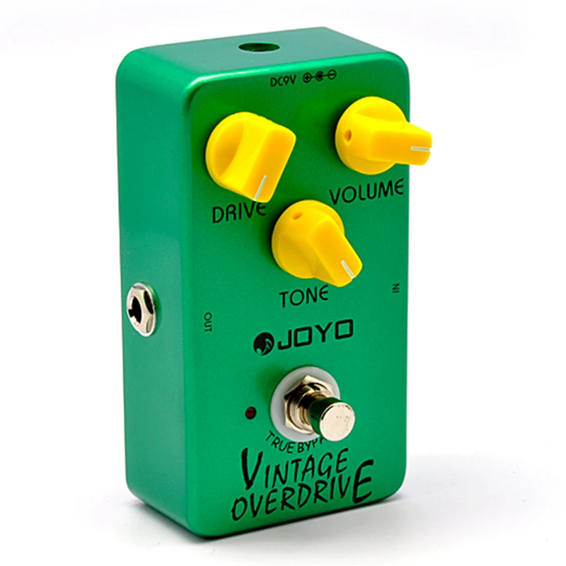 

JOYO JF-01 Vintage Overdrive Pedal Classic Tube Screamer Overdrive Effect Electric Guitar Pedal True Bypass Guitar Accessories