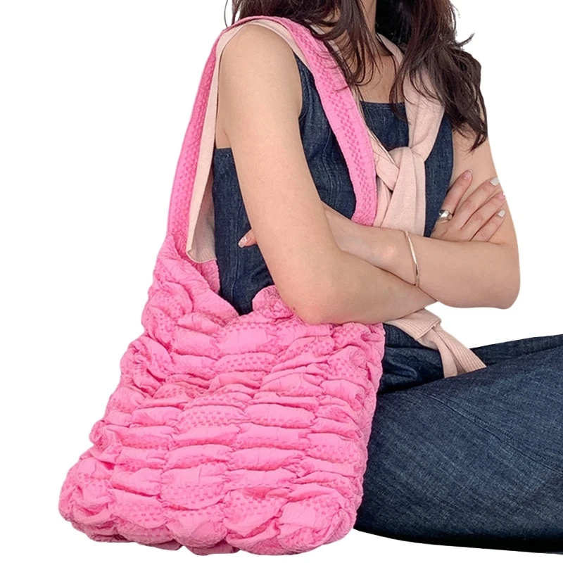 

Shoulder Bags Ruched Bag Soft Bag Shopping Bag Travel Bags E74B