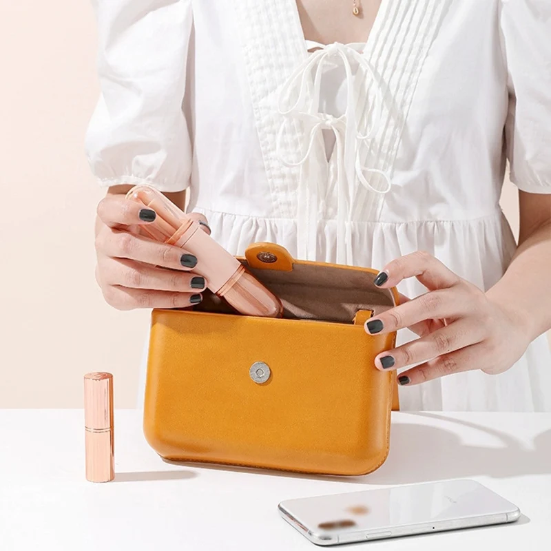 Portable Powder Blusher Brush With Cover 4 in 1 Travel Small Set Makeup Eye Shadow Telescopic Multi-Function Mini Makeup Tool 6