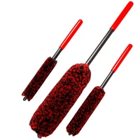 Car Wheel Detailing Brushs Bendable Wheel Woolies Auto Cleaning Tools for Car Rim Tire Washing Easily Clean Hard-To-Reach Areas 1