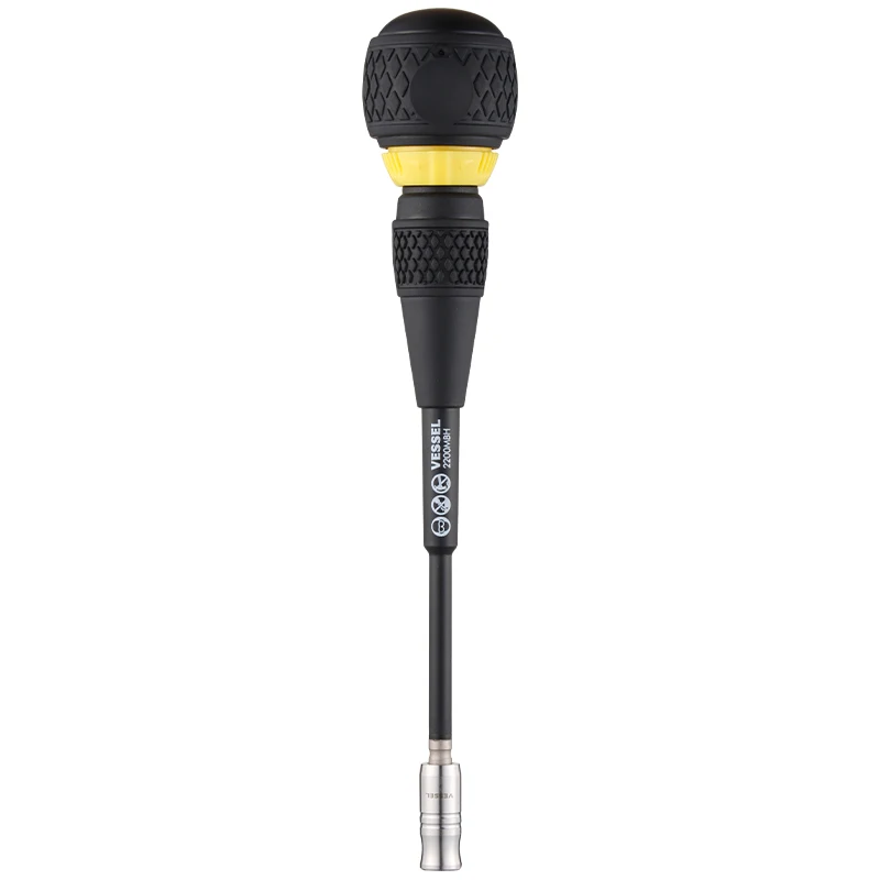 

VESSEL Ratchet Grip Screwdriver Set Japan Tools No.2200MBHC
