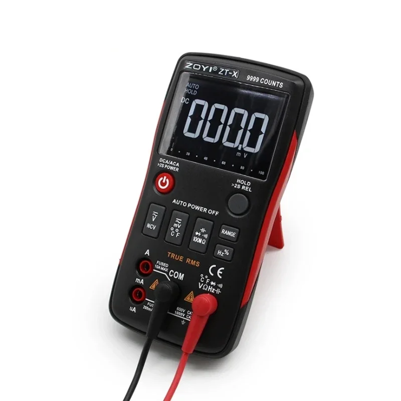 Digital Multimeter ZOYI ZT-X 9999 Counts Auto Range NCV VFC Micro Current Voltage Tester LCR Tester