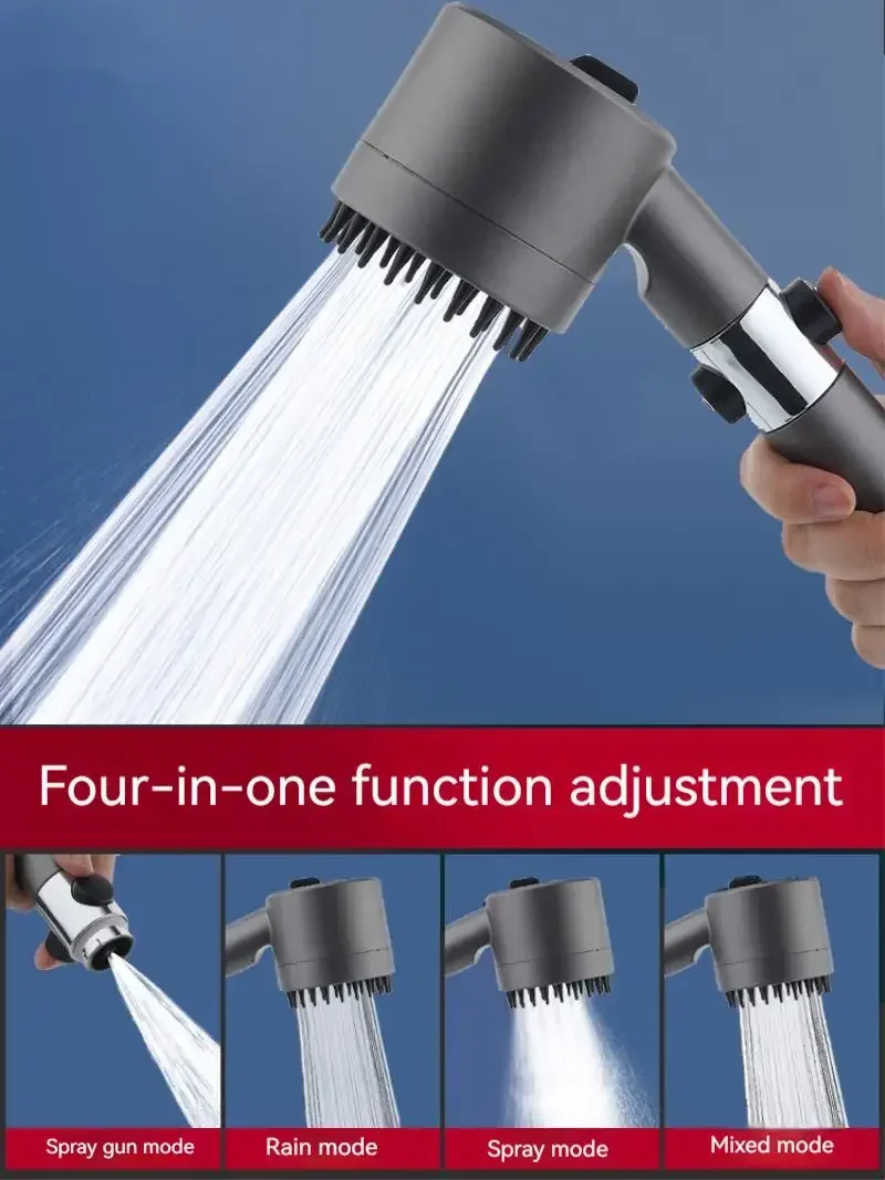 

With Powerful Shower Head High-Pressure Filtered Experience Your Shower Our Enhance