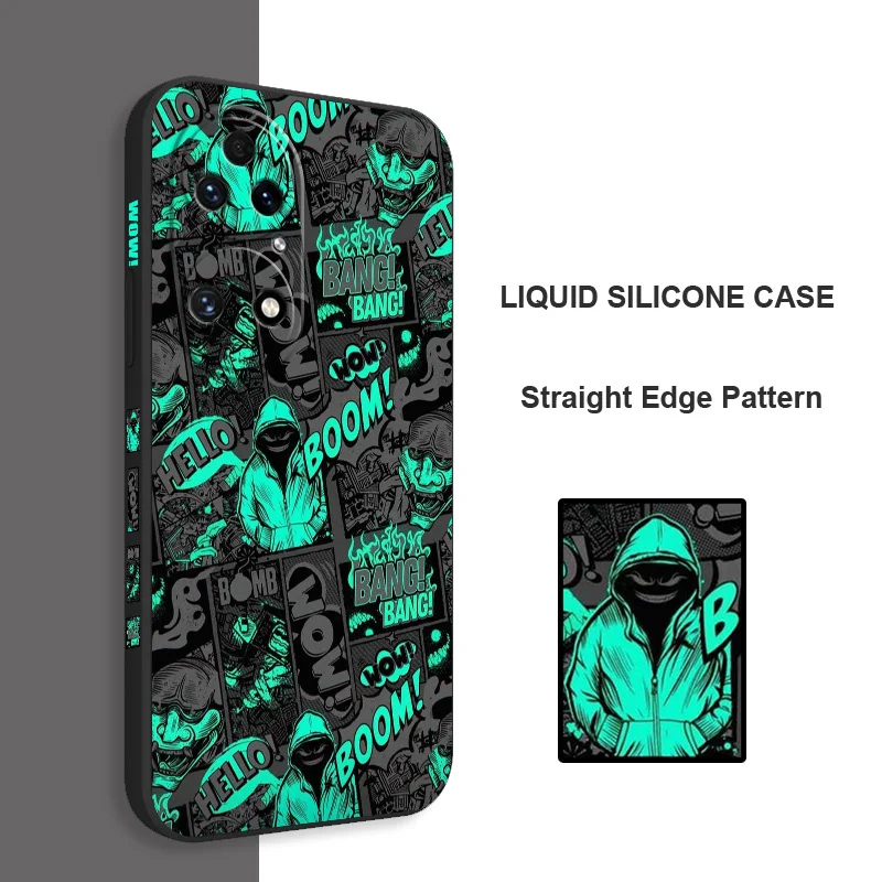 Blackened Clown Design Phone Case Cover