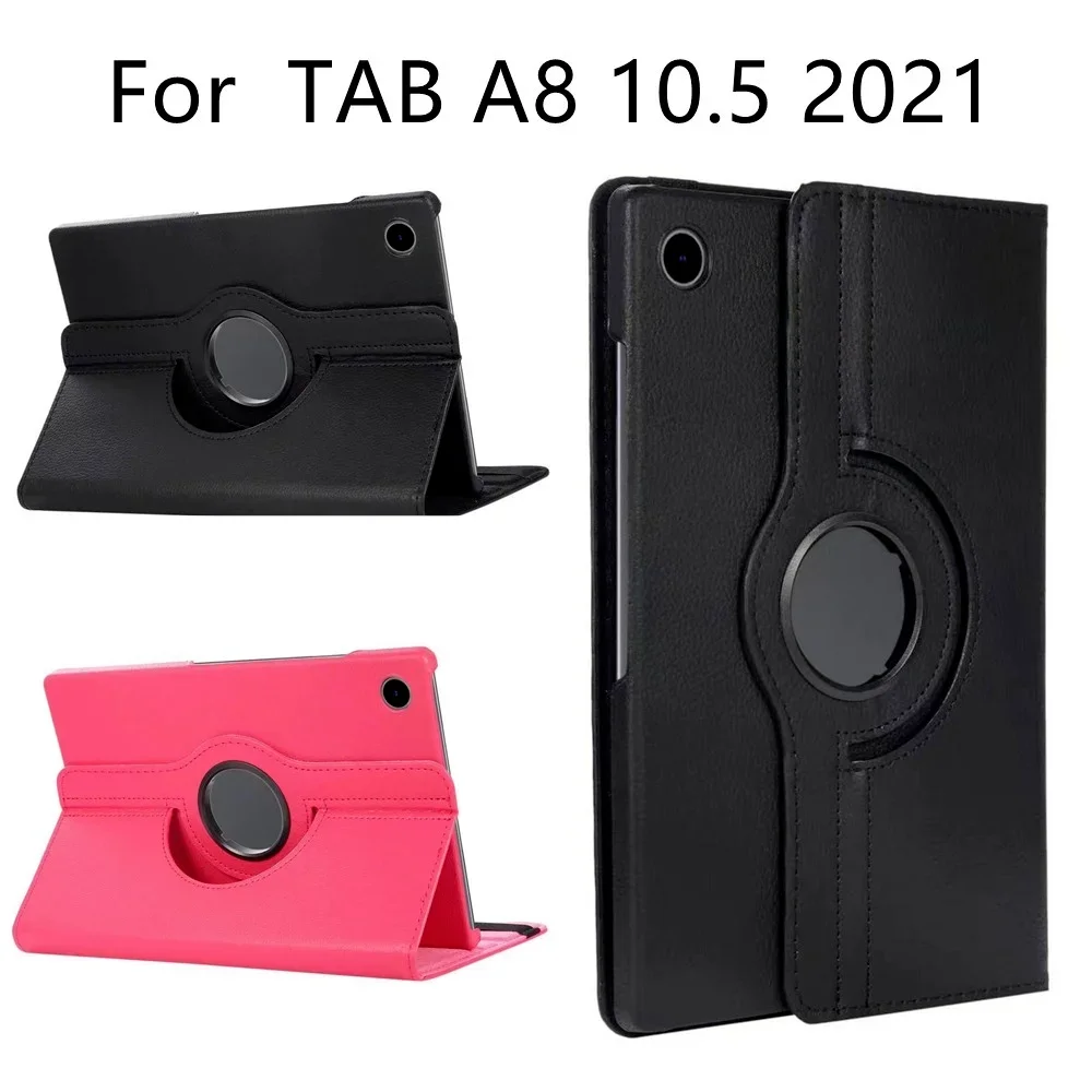 For Samsung Galaxy Tab A8 SM-X200 SM-X205 Case 360 Degree Rotating Stand Tablet Cover Samsung Galaxy Tab A8 10.5 inch