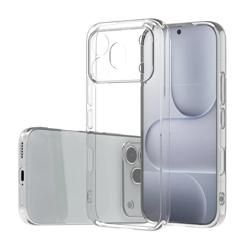 Ultra Thin Transparent TPU Soft Back Cover for Honor 600 Pro - Clear Protective Bumper Case