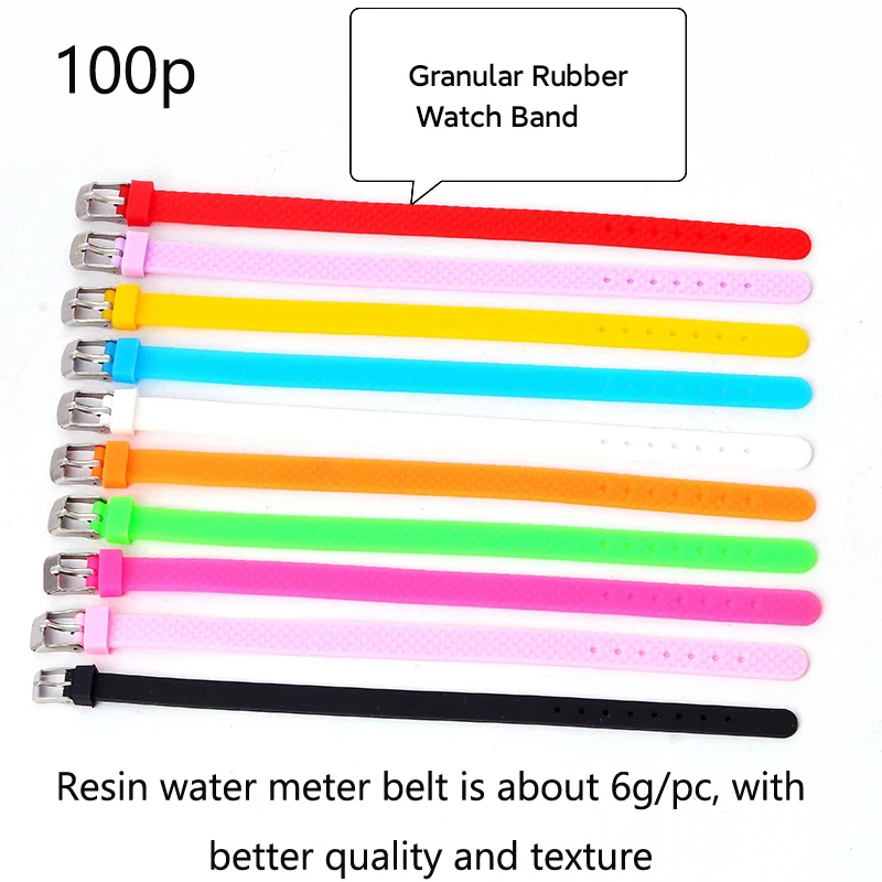 Badge Consumables badge parts button making supplies 100 Pcs/Set 25mm Romance Silicone Wristband Rubber Badge Machine DIY Blank Materials Accessories