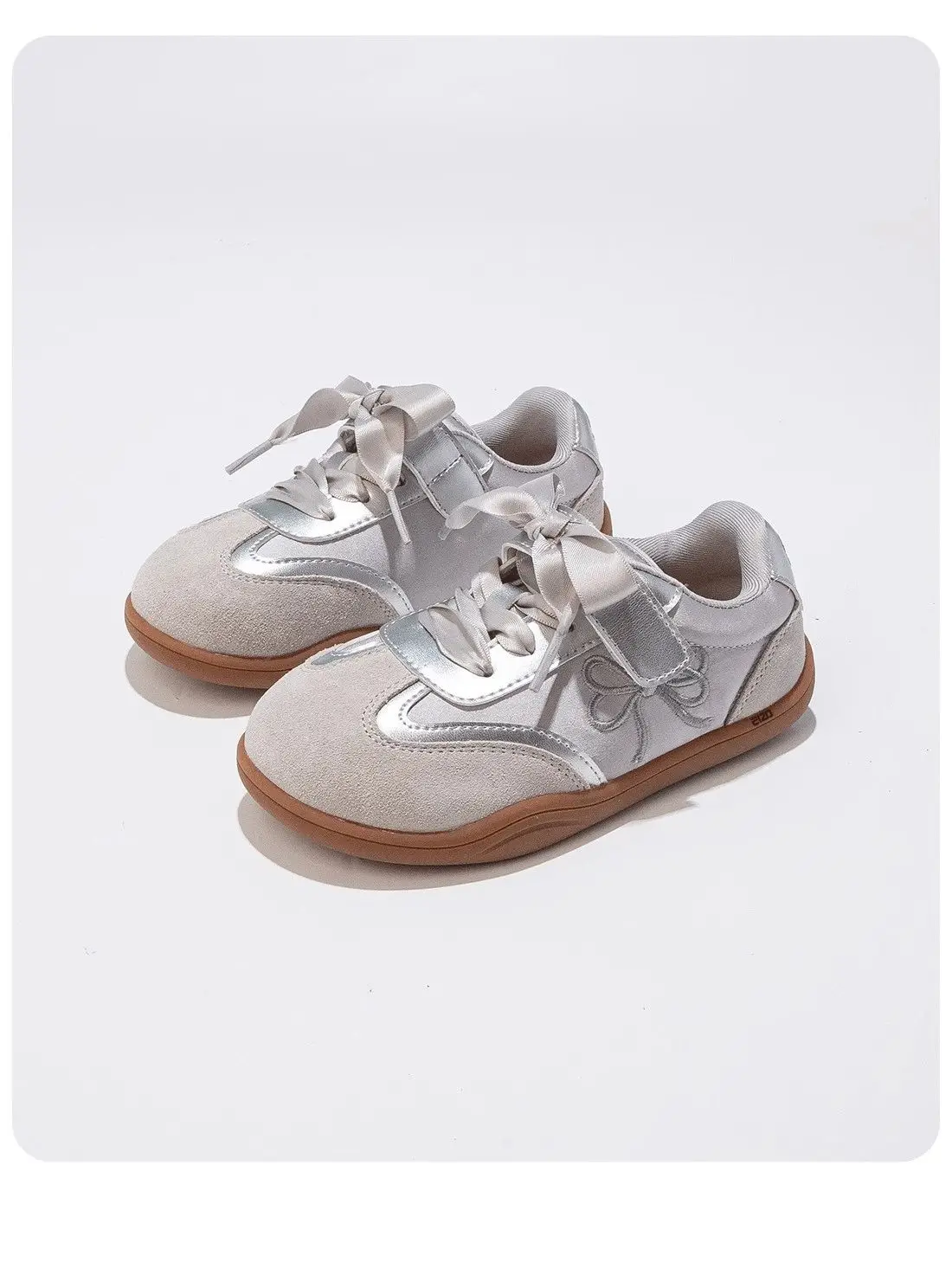 Childrens Board Shoes - Casual Gold Sneakers for Boys  Girls