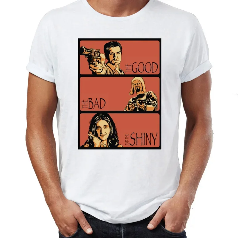 Футболки, топы Повседневная мужская футболка в стиле Харадзюку, Светлячок, спокойствие, экипировки, МАЛЬ, Кайли, Мара, Jayne, хорошо, плохо и блестящее искусство