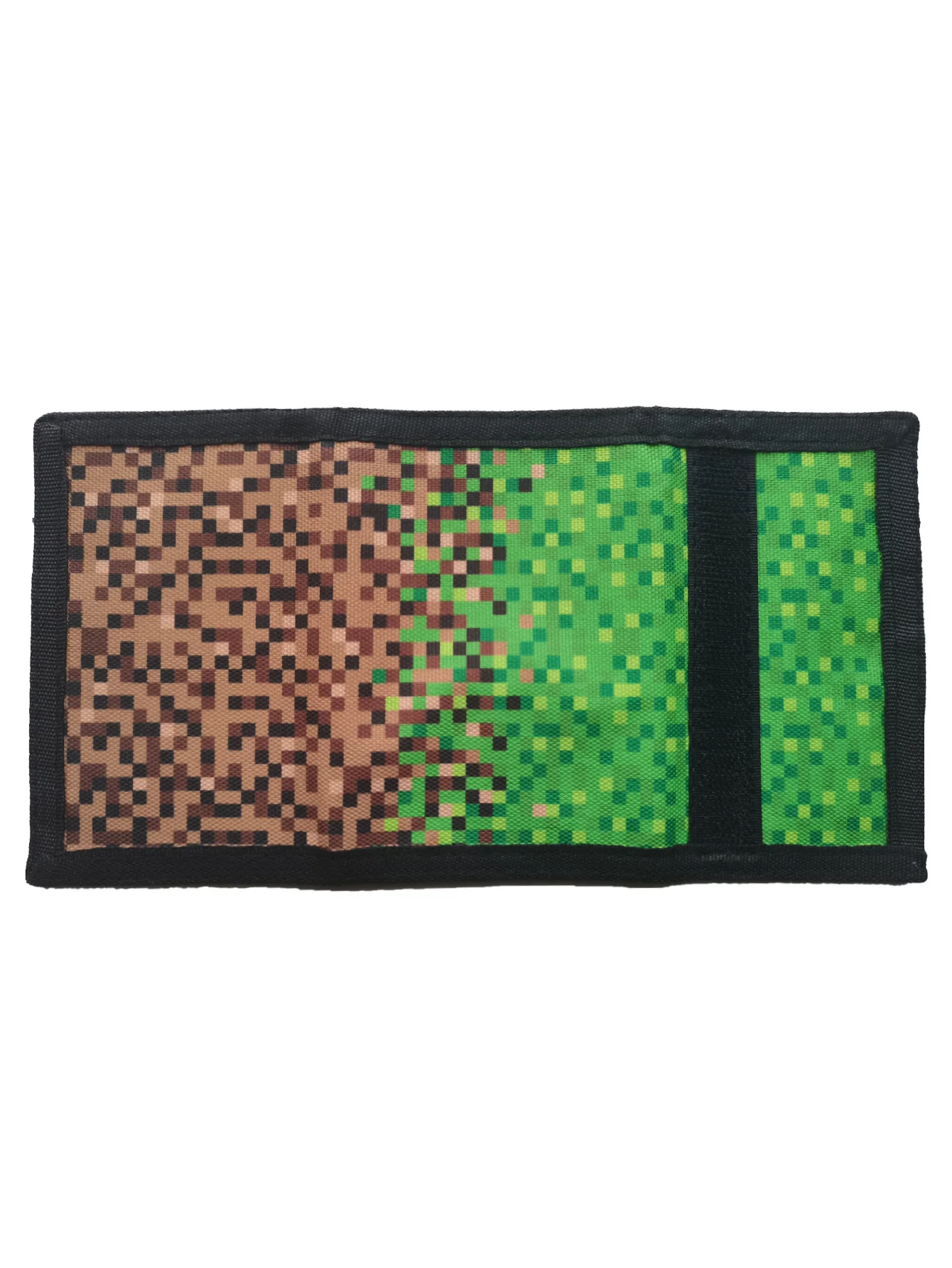 Colorful Canvas Trifold Wallet with Sticker and Zipper Pocket - Perfect Gift