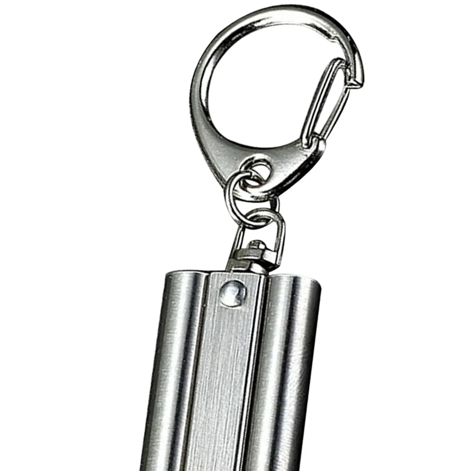 Lifeguard Safety Whistle Referees Whistle Compact Stainless Steel Survival Whistle for Fishing Training Camping Kayak Traveling